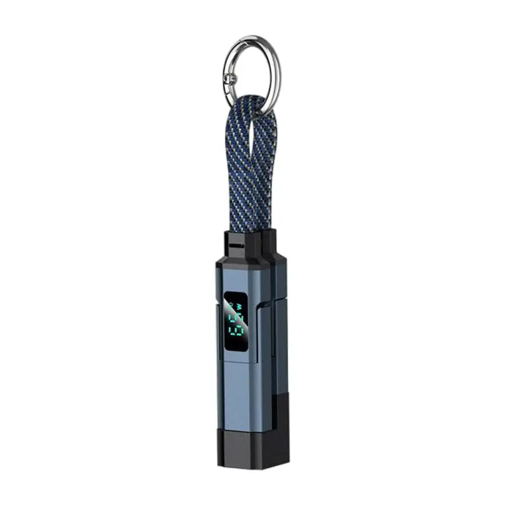 4-in-1 65W Keychain Charging Cable