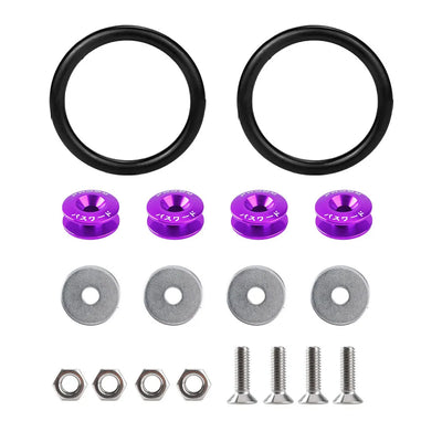Universal Aluminum Quick-Release Bumper Fastener Kit