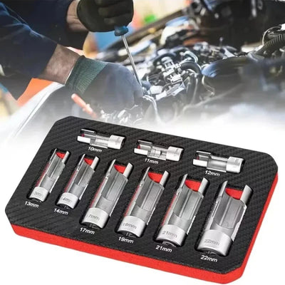 9-Piece Oxygen Sensor & Fuel Pipe Socket Set