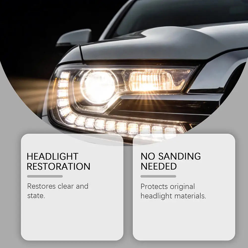 Car Headlights Restoration Kit