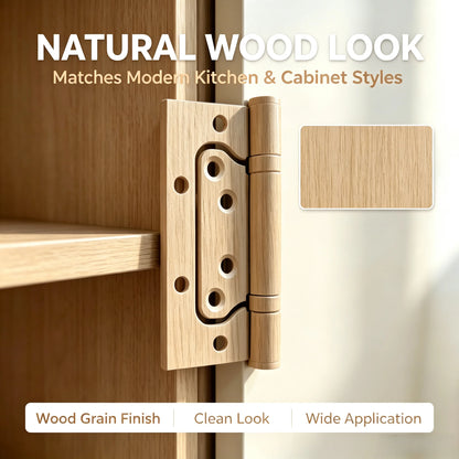 Wood Grain Cabinet Hinges