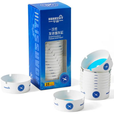 25PCS Disposable Water-Filled Ashtrays