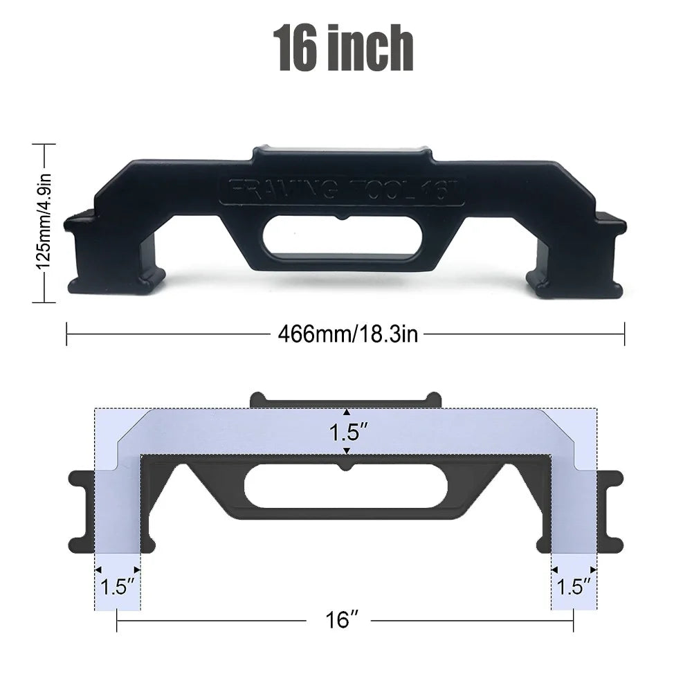 Framing Stud Layout Tool & Column Frame Fixture