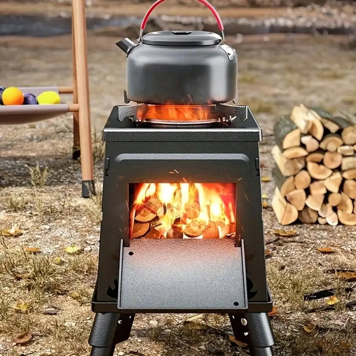 Portable Wood Burning Camping Stove
