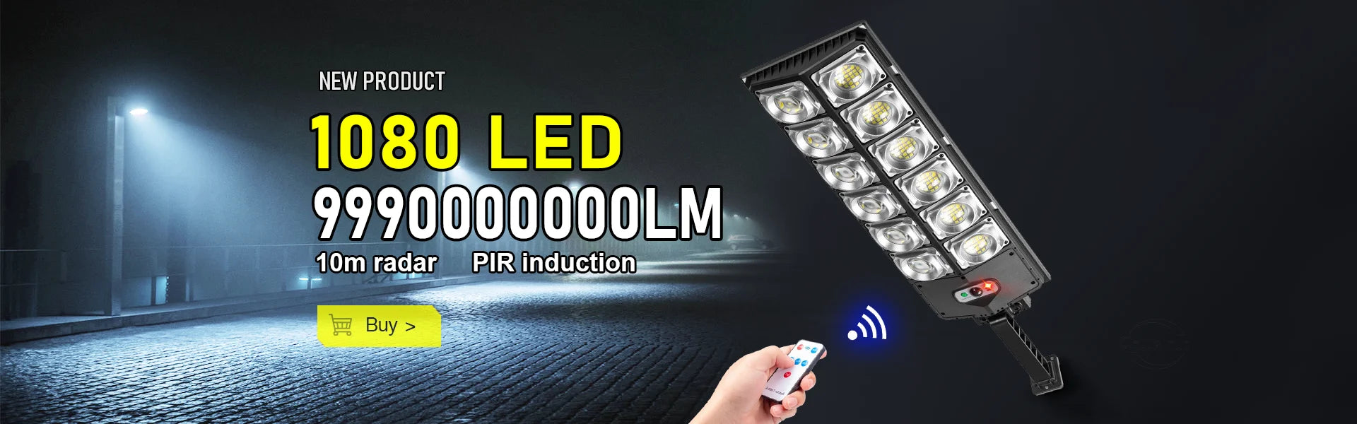 Solar Motion Sensor LED Flood Light (MR)