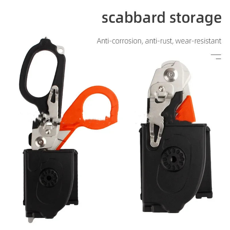 6-in-1 Foldable Emergency Rescue Scissors