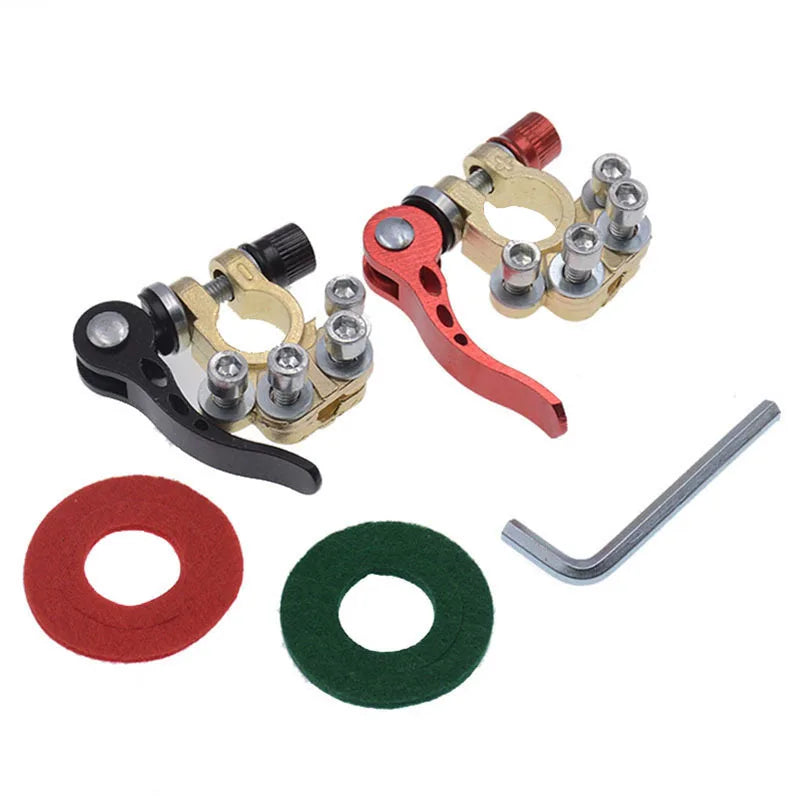 Heavy-Duty Quick Release Car Battery Terminal Connectors (R)