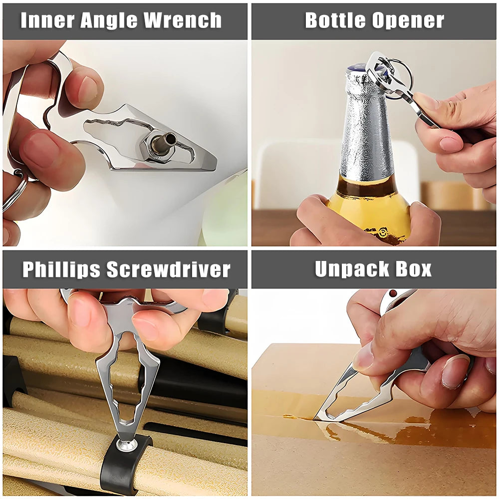 Multifunction Emergency Wrench & Window Breaker Tool