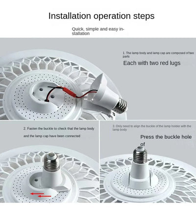 Ceiling Fan Light - 50W 30cm
