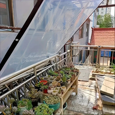 Clear Waterproof PE Tarp (MR)