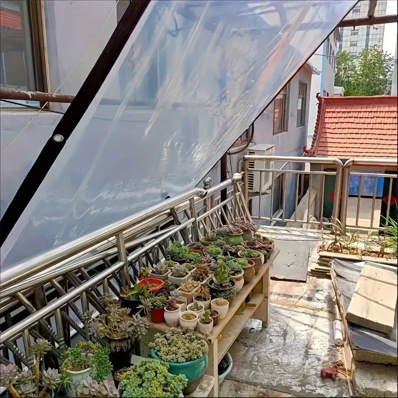 Clear Waterproof PE Tarp (MR)