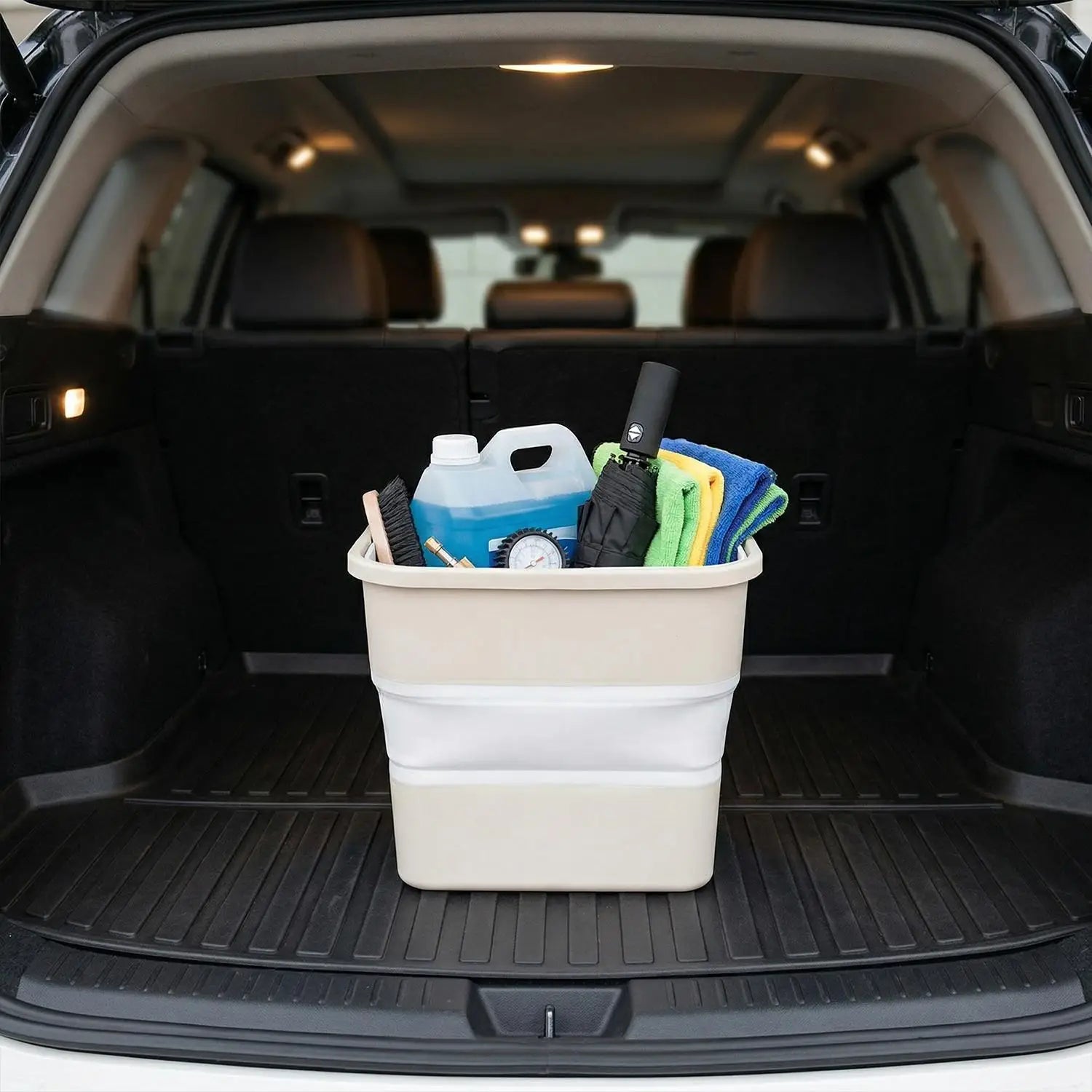 Foldable Waterproof Car Trash Can
