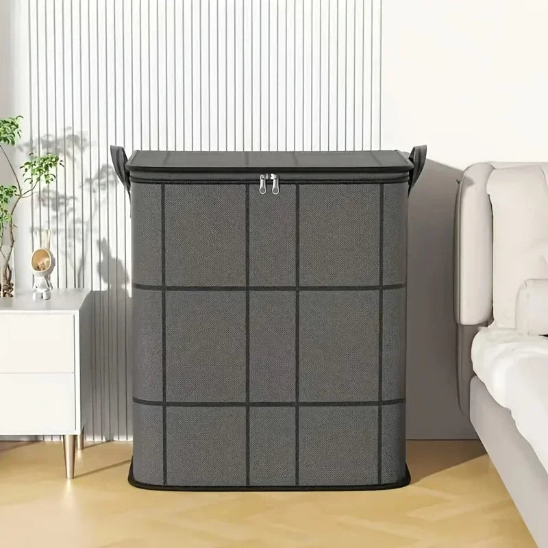 Large Foldable Storage Bag with Double Zipper