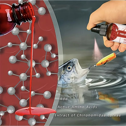 Red Worm Fishing Attractant Spray