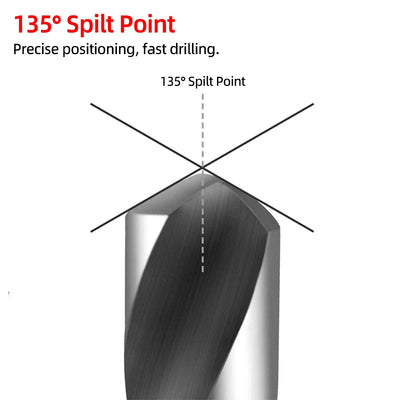 Self-Centering Hinge Drill Bit SET