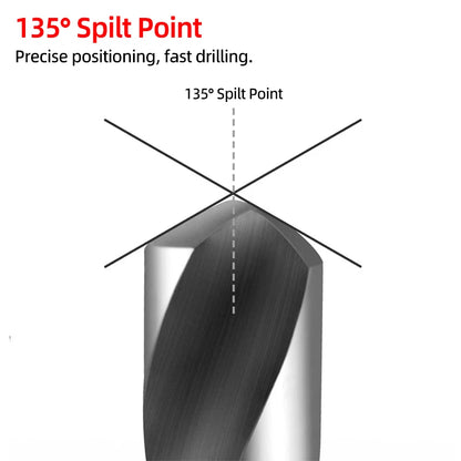 Self-Centering Hinge Drill Bit SET