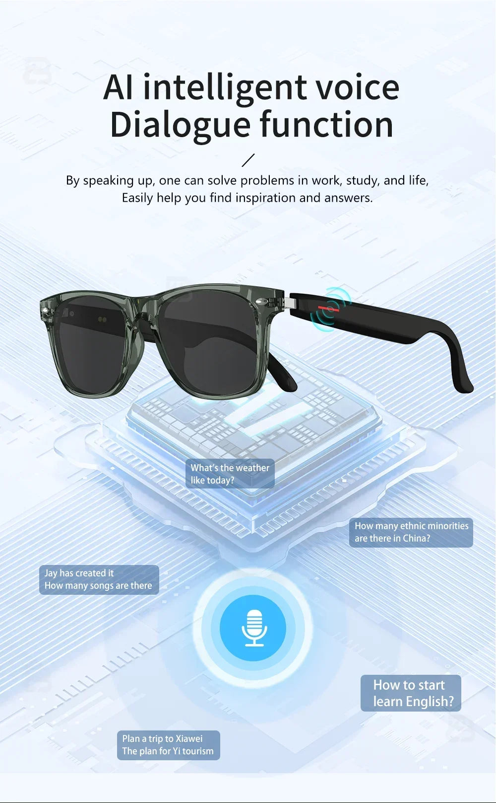 AI Smart Translation Glasses