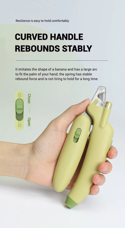 LED Pet Nail Clipper with Safety Guard