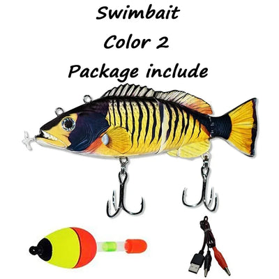 13cm/5.1" Rechargeable Robotic Fishing Lure