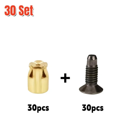 Kit de inserción para reparación de bisagras de puertas de armario