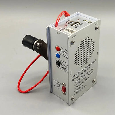 5-in-1 Hand Crank Emergency Radio & Charger