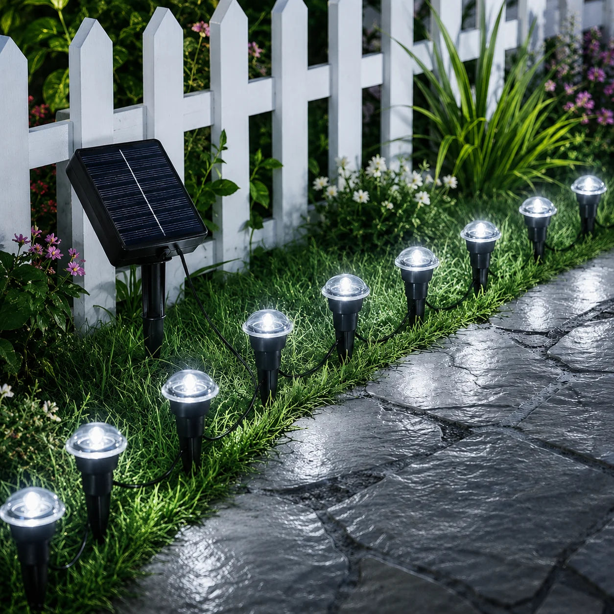Solar Ground Stake Pathway Lights