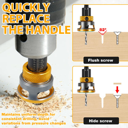Adjustable Countersink Drill Bit