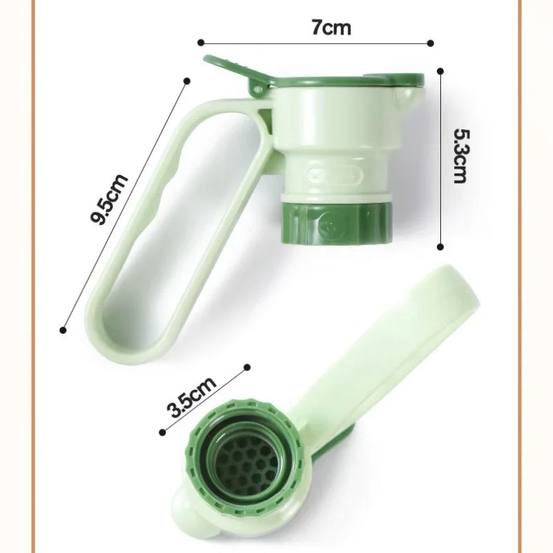 Adjustable Bottle Pourer Spout with Handle