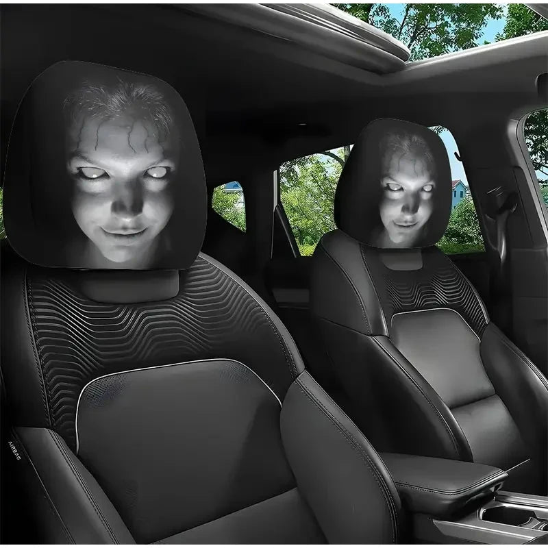 Halloween Car Seat Headrest Cover