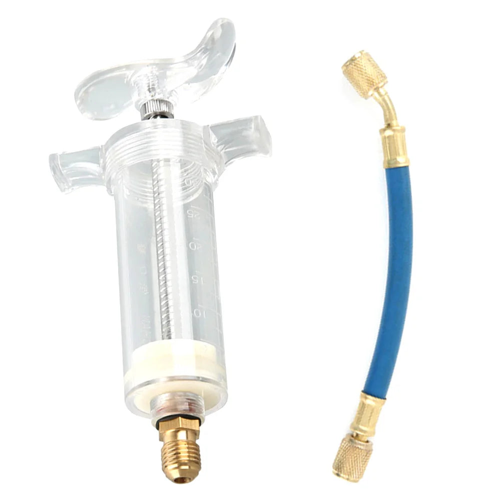 R134A A/C Oil Injector with Quick Coupler