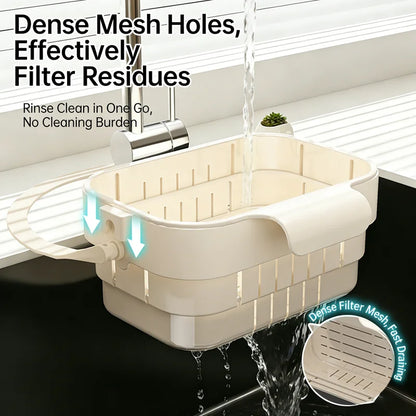 Foldable Sink Colander Basket