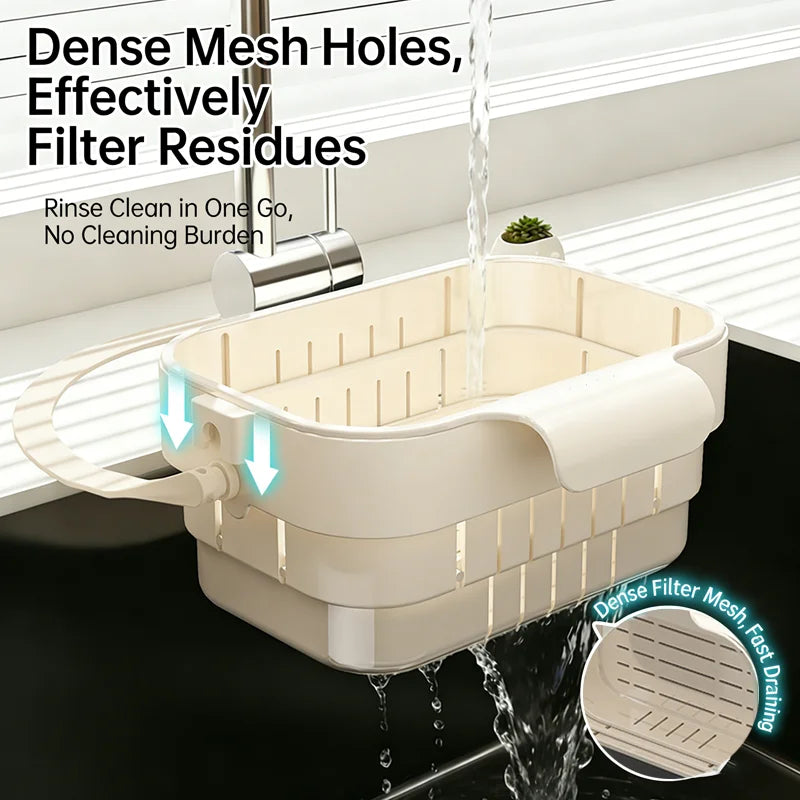 Foldable Sink Colander Basket
