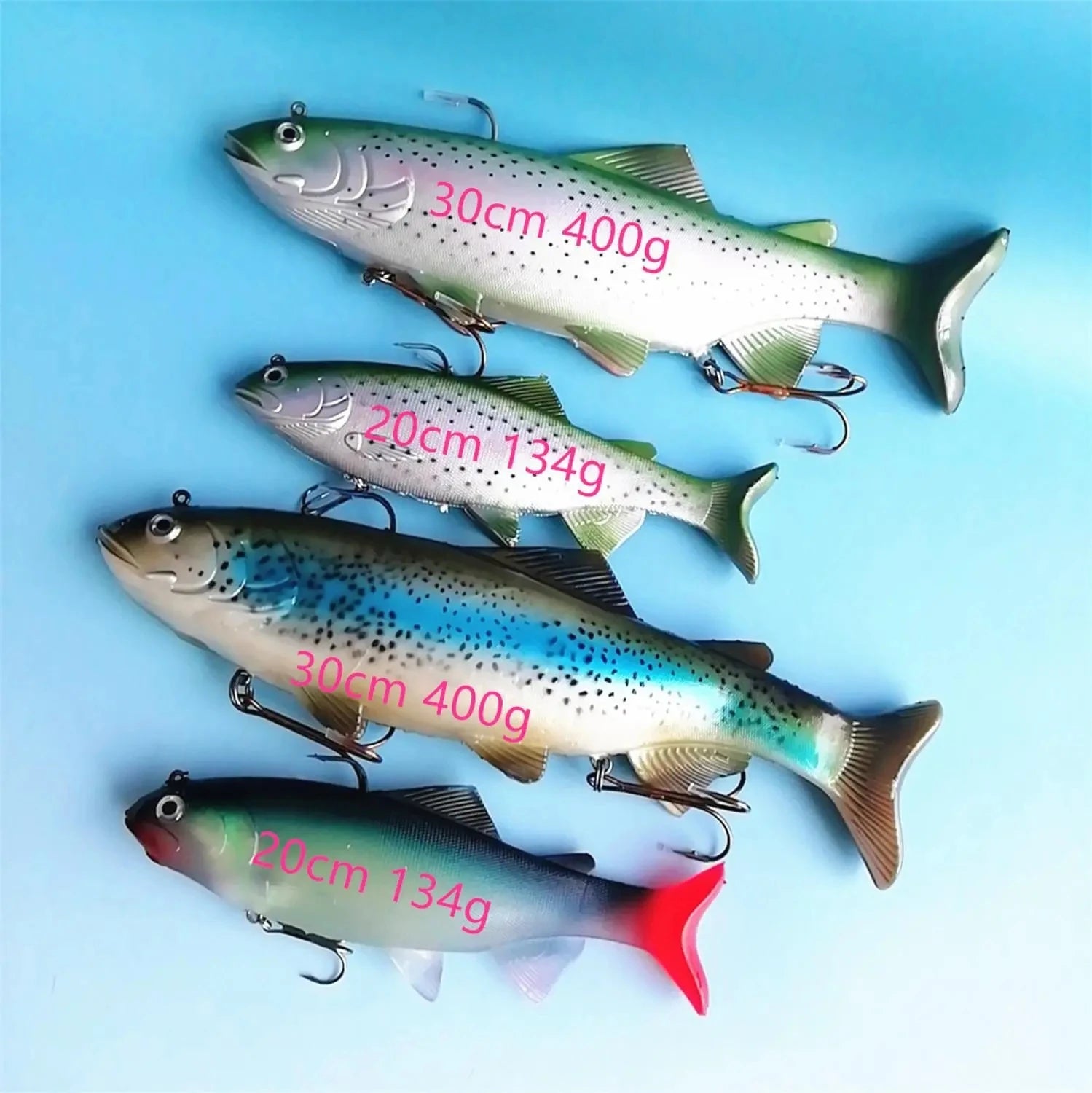 Big Soft Swimbait Fishing Lure