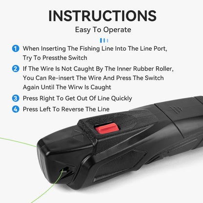 Electric Fishing Line Stripper