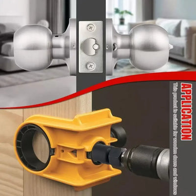 Wood Door Lock Installation Kit