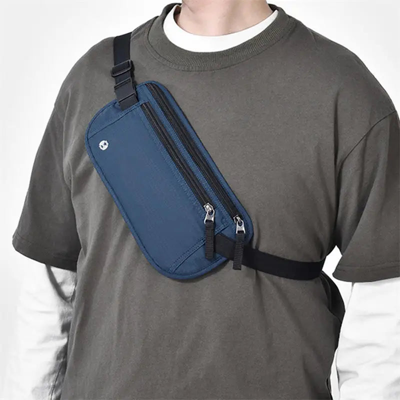 RFID Travel Money Belt Passport Holder