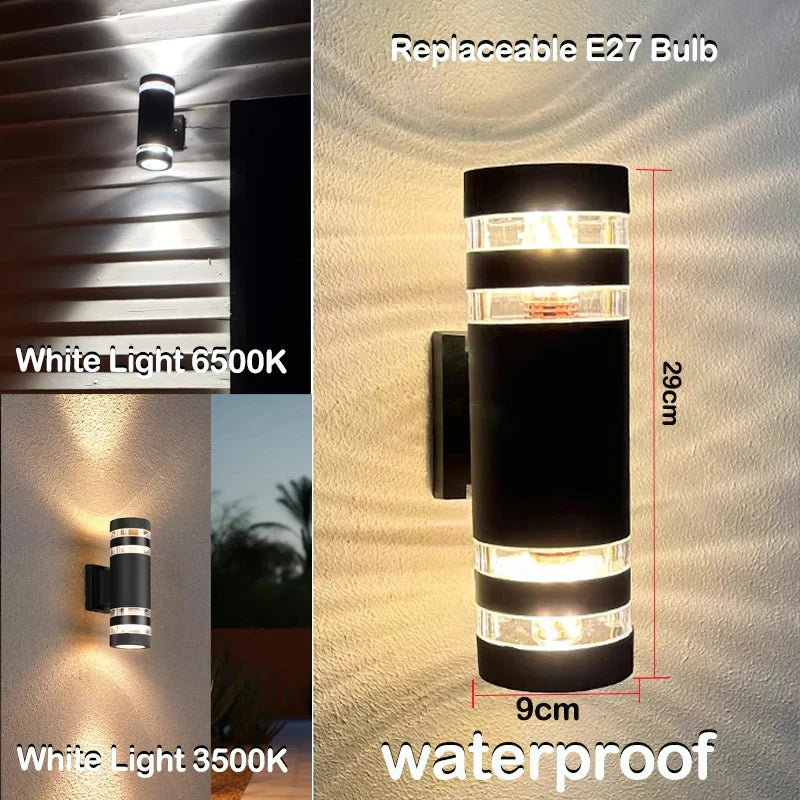 LED Outdoor Wall Lights E27