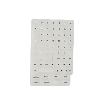 70PCS Raised Silicone Keyboard Stickers for Long Nails
