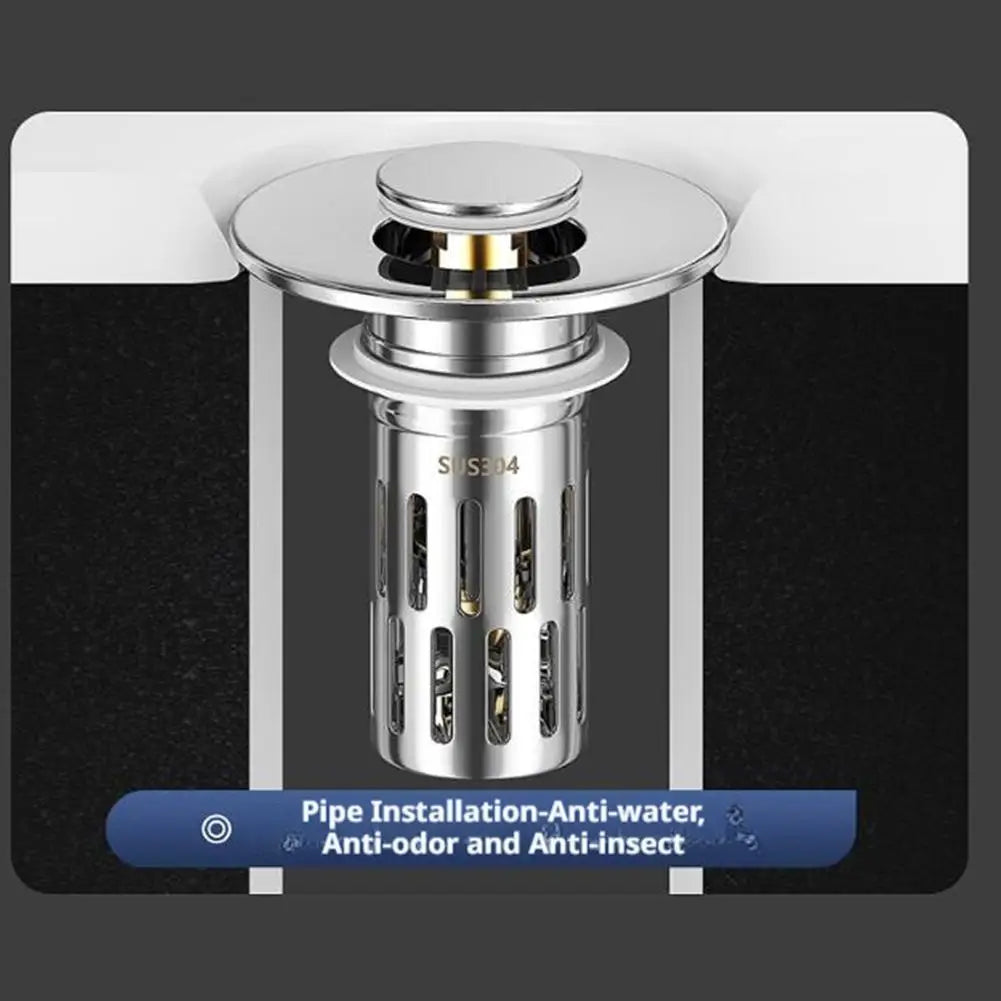 Universal Pop-Up Basin Drain Plug