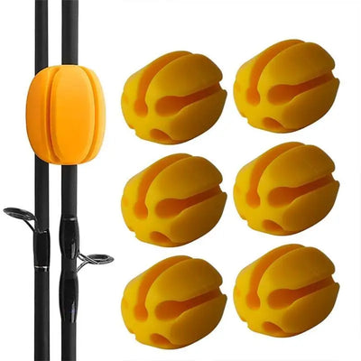 Multi-Functional Silicone Fishing Rod Ball Clips