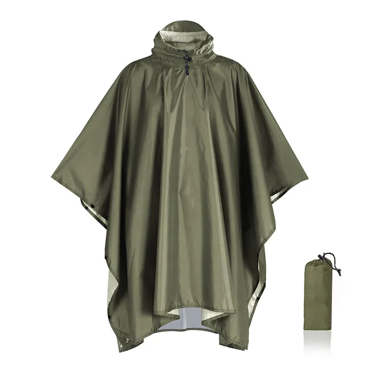 3-in-1 Military Rain Poncho Shelter