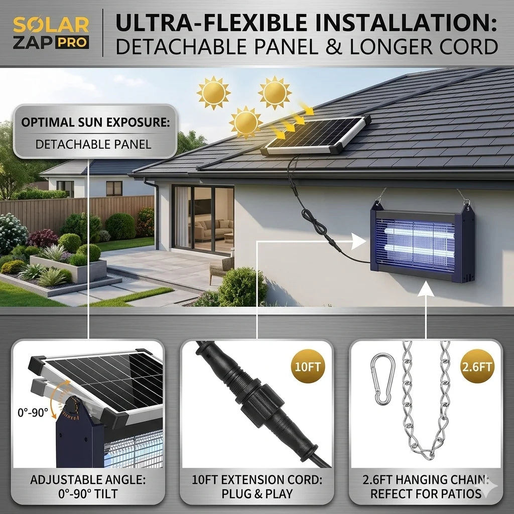 Solar Outdoor Mosquito Killer