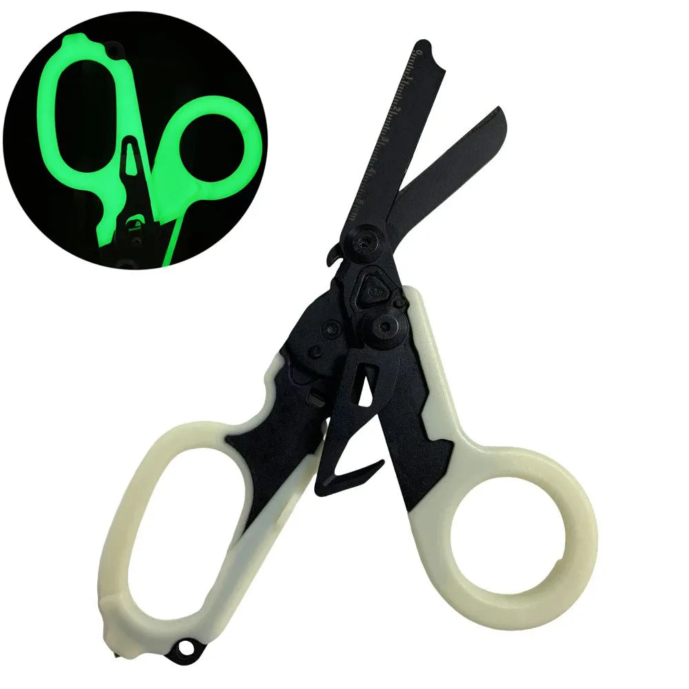 6-in-1 Foldable Emergency Rescue Scissors