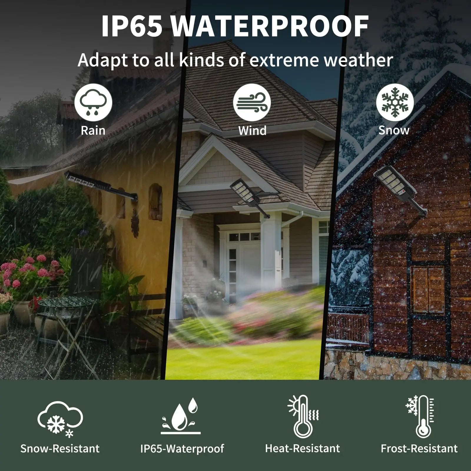 100000LM Solar Street Light IP67 Outdoor LED