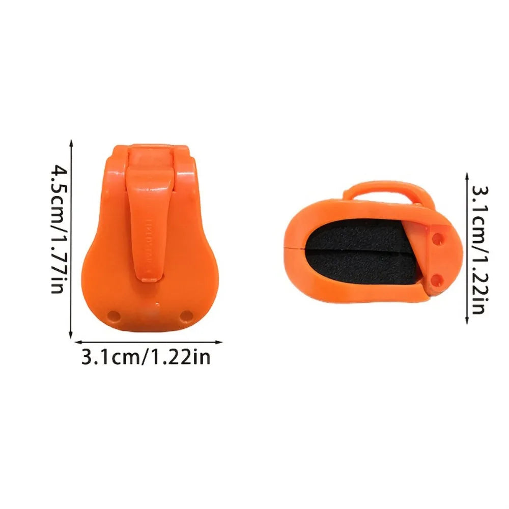 12-Piece Universal Quick-Attach Fishing Rod Holder Clips