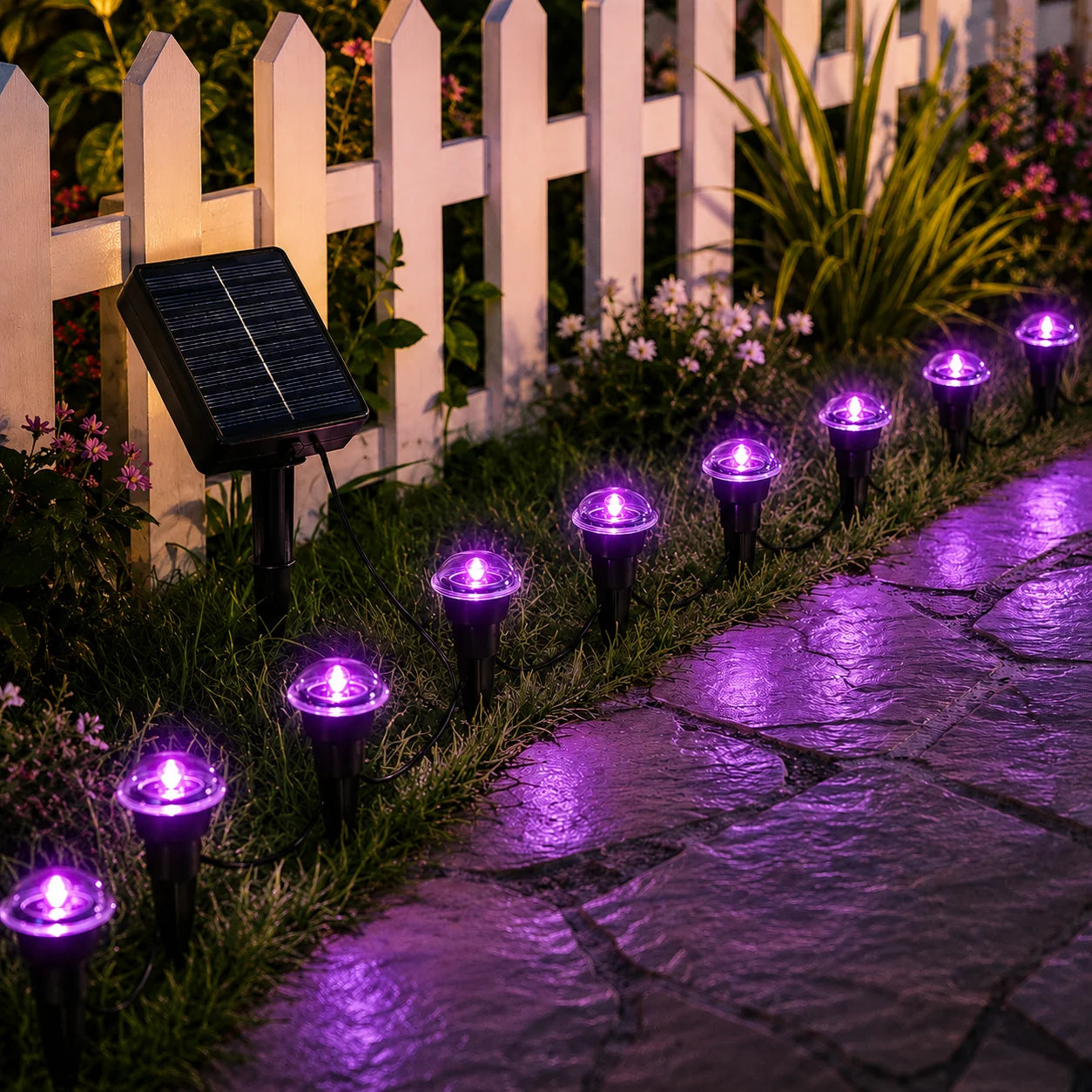 Solar Ground Stake Pathway Lights