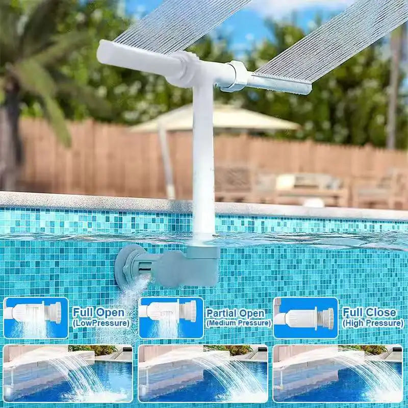 Pool Waterfall Fountain Sprinkler