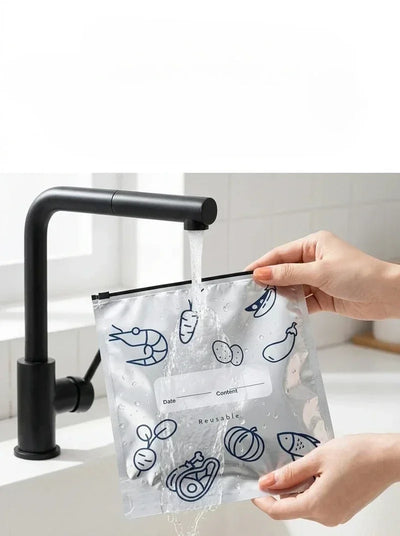Reusable Aluminum Foil Food Storage Bags