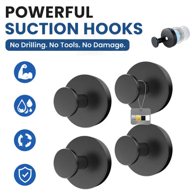 Stainless Steel Suction Cup Wall Hook