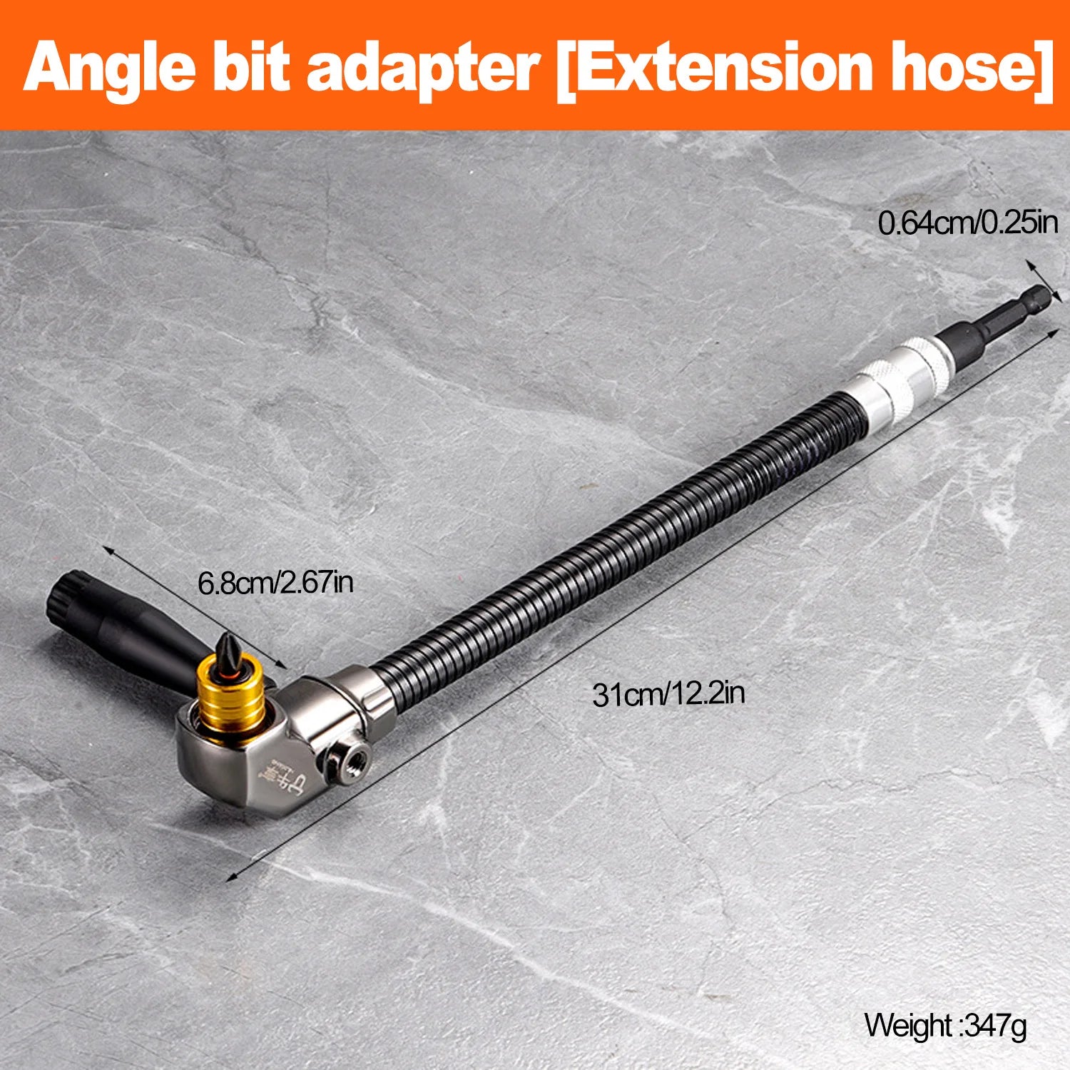 90°/105° Right Angle Drill Attachment (R)
